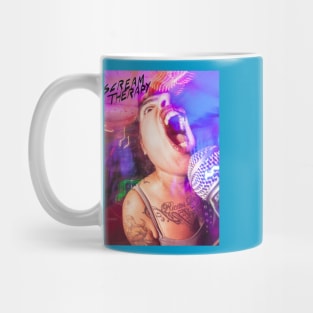 Croadcore Scream Therapy logo Cristy R. Road Mug